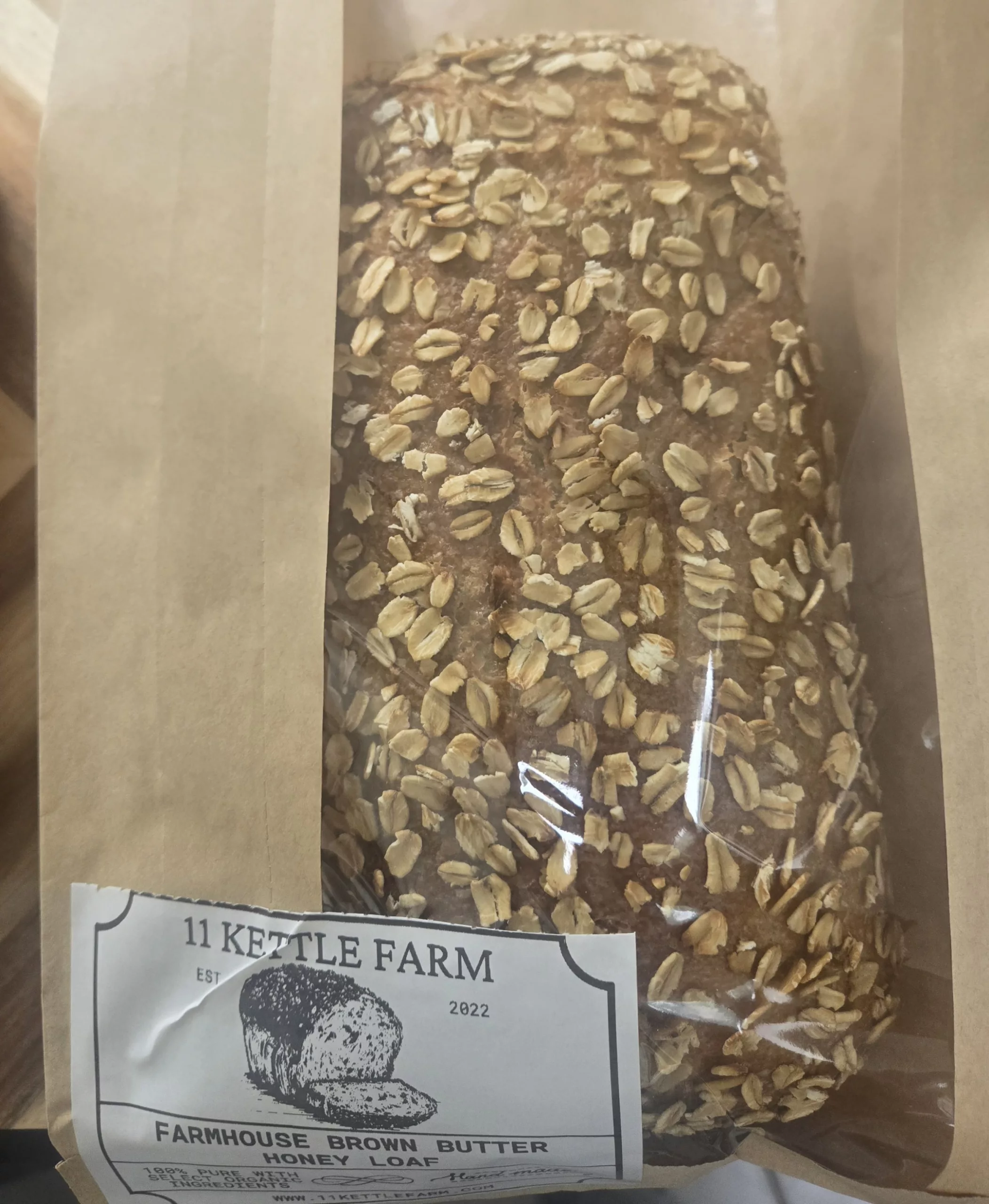 Farmhouse Brown Butter Honey Loaf