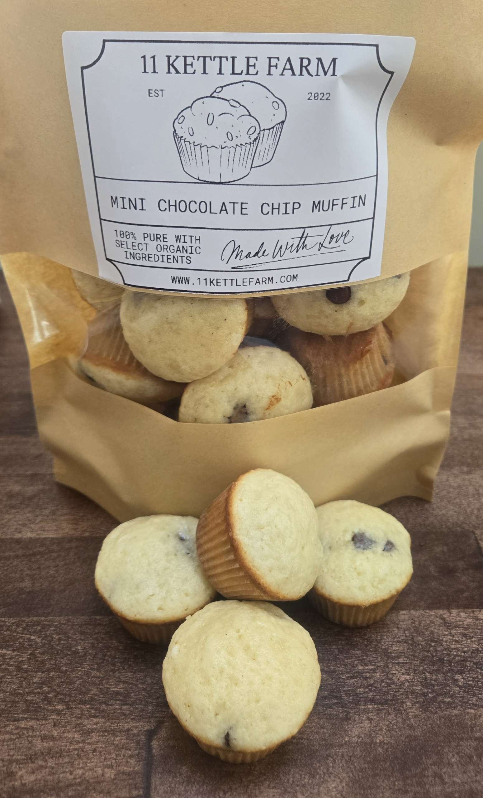 Mini Chocolate Chip Muffins